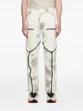 Olly Shinder zip-detail trousers - White