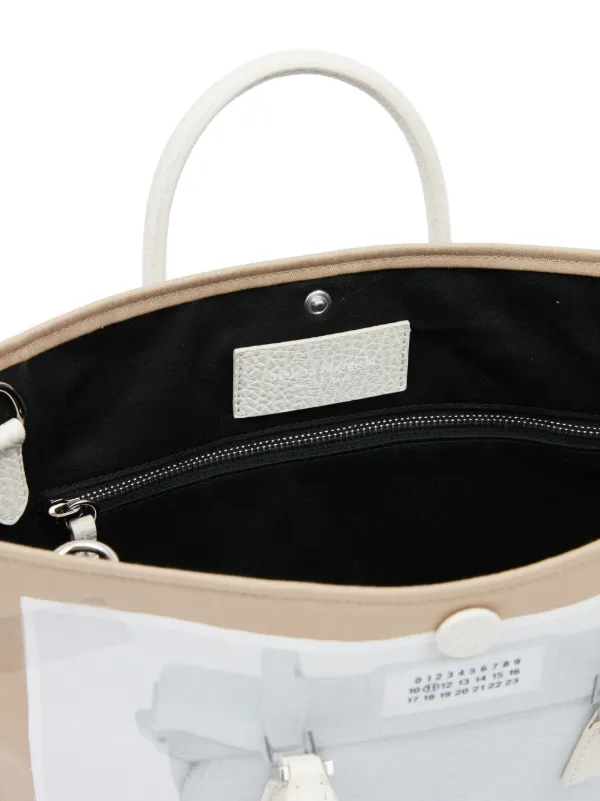 直営店▲Maison Margiela▲Trompe l'oeil 5ACマイクロ Maison Margiela Micro 5AC trompe-l'oeil top-handle Bag