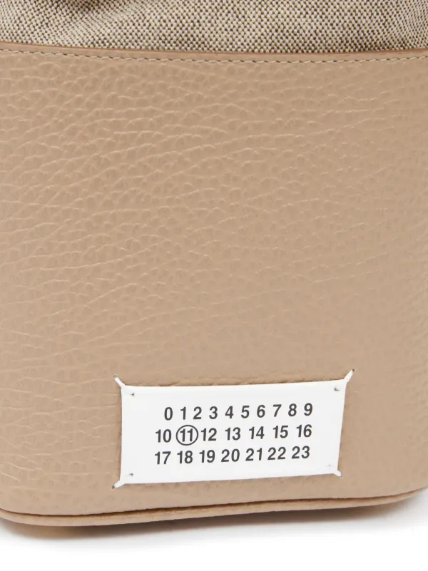 Maison Margiela 5AC レザーバケットバッグ S | ニュートラル