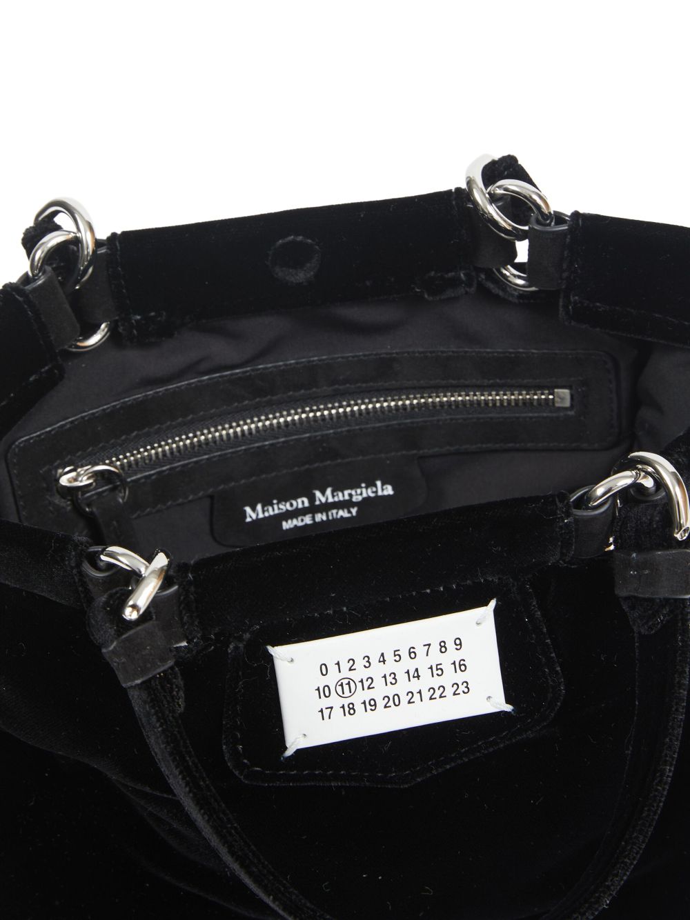 Maison Margiela small Glam Slam velvet tote bag Women