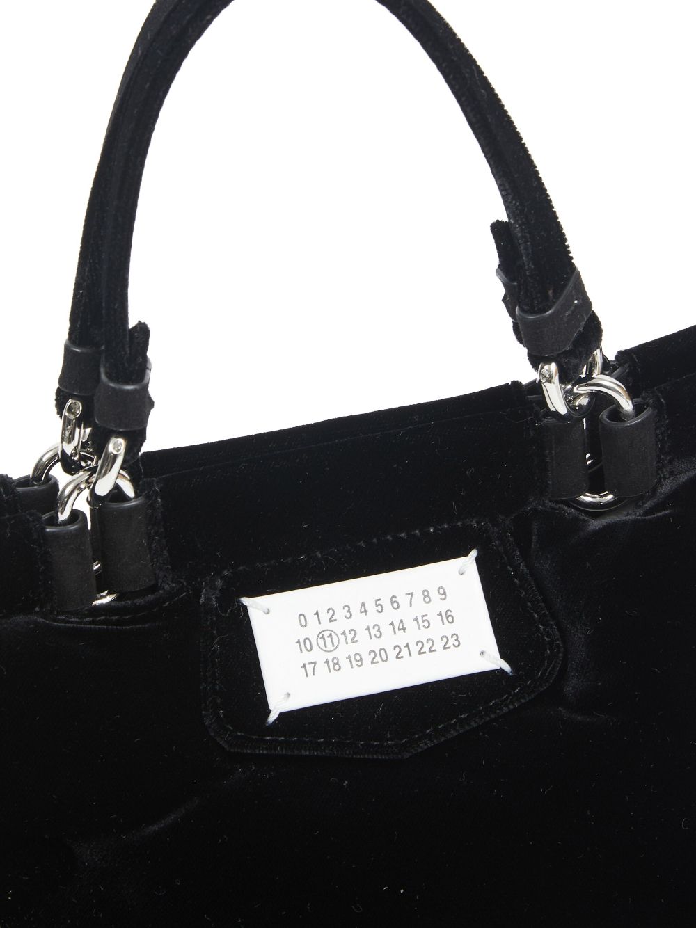 Maison Margiela small Glam Slam velvet tote bag Women