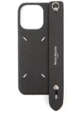 Maison Margiela four-stitch iPhone 14 Pro Max case - Black