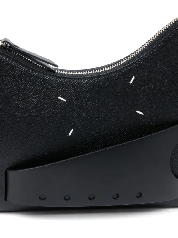 Maison Margiela Snatched ショルダーバッグ S | ブラック