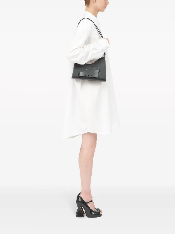 お歳暮 時期 ショルダーバッグ Snatched Margiela Maison S ブラック | バッグ