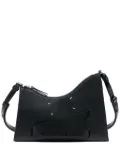Maison Margiela small Snatched leather shoulder bag - Black