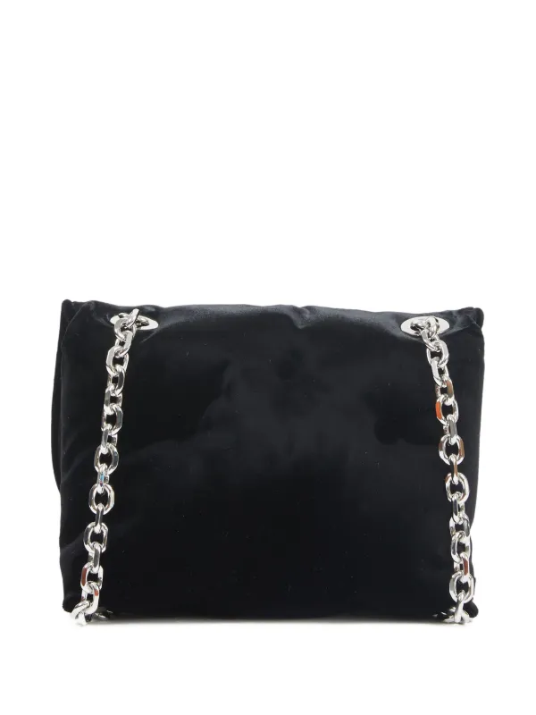 Maison Margiela Small Glam Slam Flap Shoulder Bag | Black
