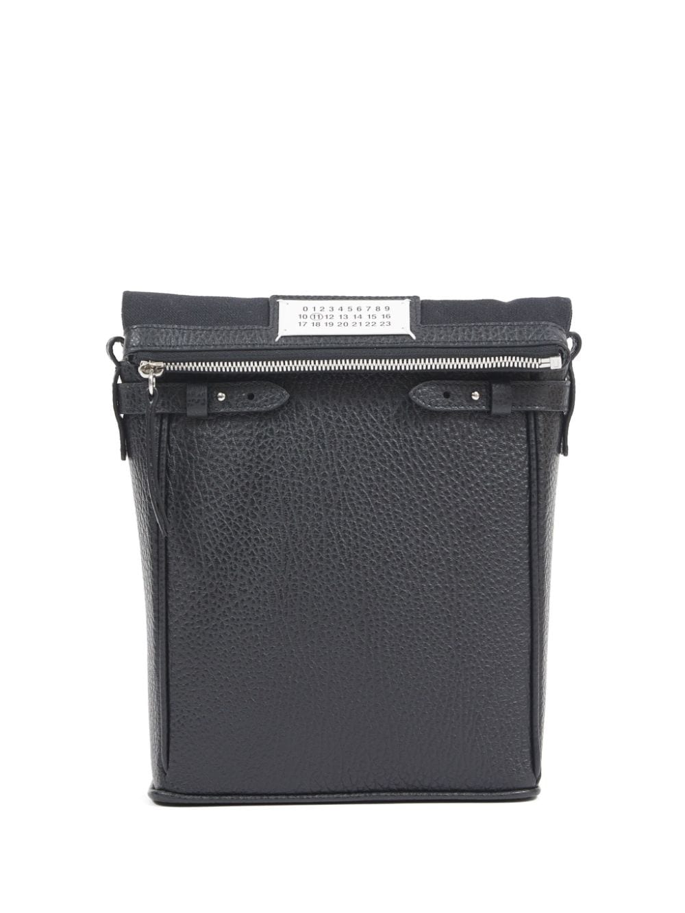 Maison Margiela 5ac Leather Camera Bag In Black