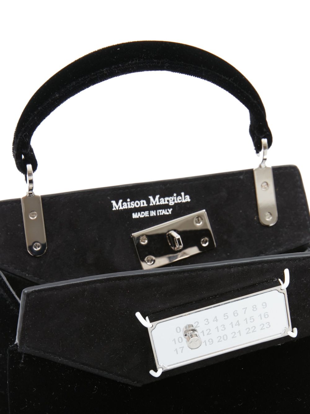 Maison Margiela small Snatched suede tote bag Women