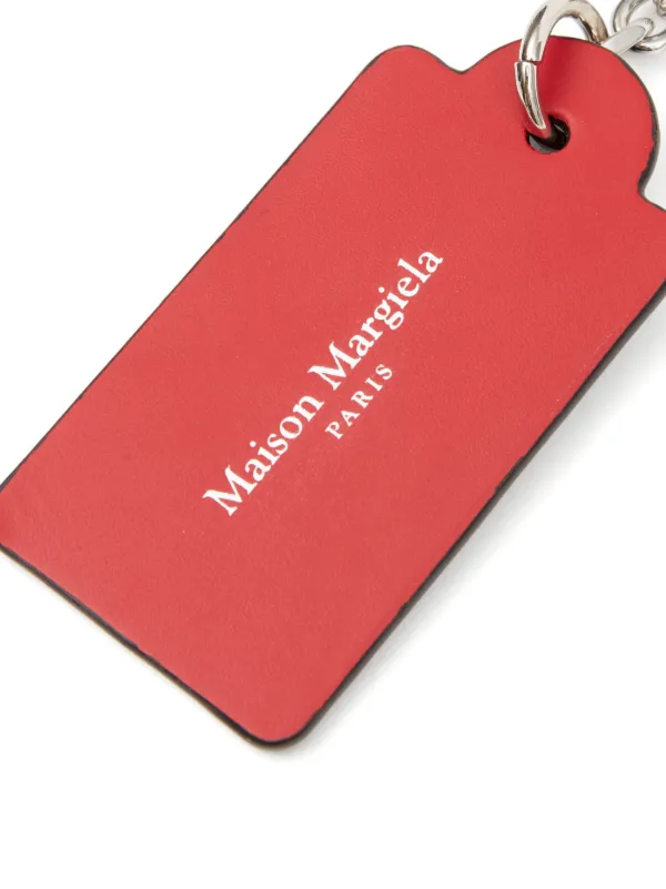 Maison Margiela Four stitch-logo Leather Key Chain - Farfetch