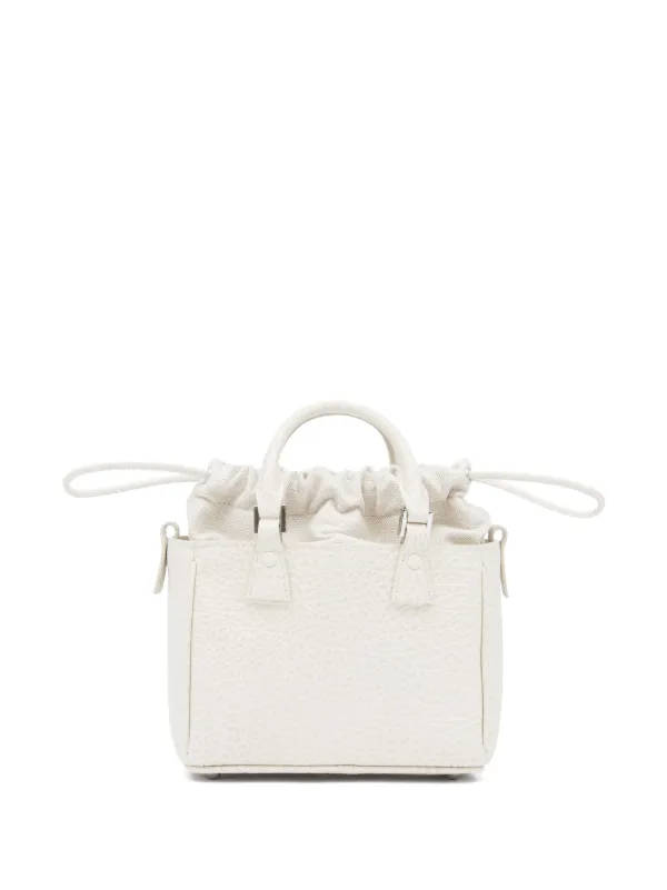 Maison Margiela 5AC Horizontal レザーハンドバッグ Maison Margiela 5AC Horizontal レザーハンドバッグ | ホワイト