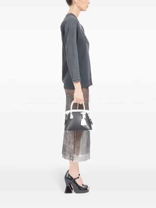 5AC Classique 【Maison Margiela】トートバッグ ミニ Maison Margiela 5AC Classique トートバッグ ミニ | ブラック