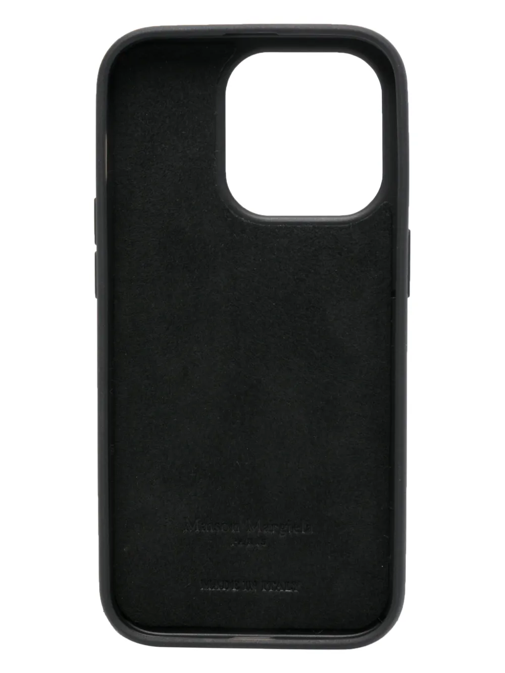 Maison Margiela Logo-print Iphone 14 Case In Black