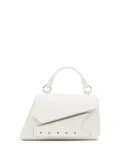 Maison Margiela Snatched leather tote bag - White