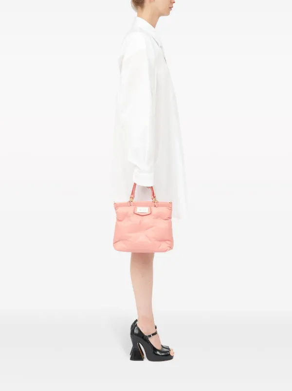 ★MAISON MARGIELA GLAM SLAM TOTE BAG SMALL Maison Margiela Small Glam Slam Tote Bag | Pink | FARFETCH CA