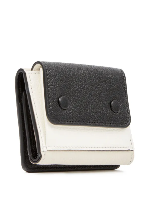 Maison Margiela four-stitch Clip Wallet | White | FARFETCH ID
