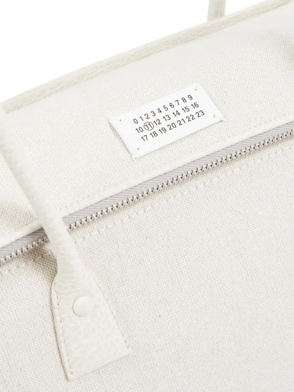 ◆送料・関税込み◆Maison Margiela ホワイト 5AC ハンドバッグ Maison Margiela 5AC ハンドバッグ M | ホワイト | FARFETCH JP