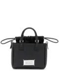 Maison Margiela 5AC Horizontal leather tote bag - Black