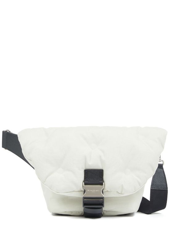 Maison margiela black discount canvas fanny pack