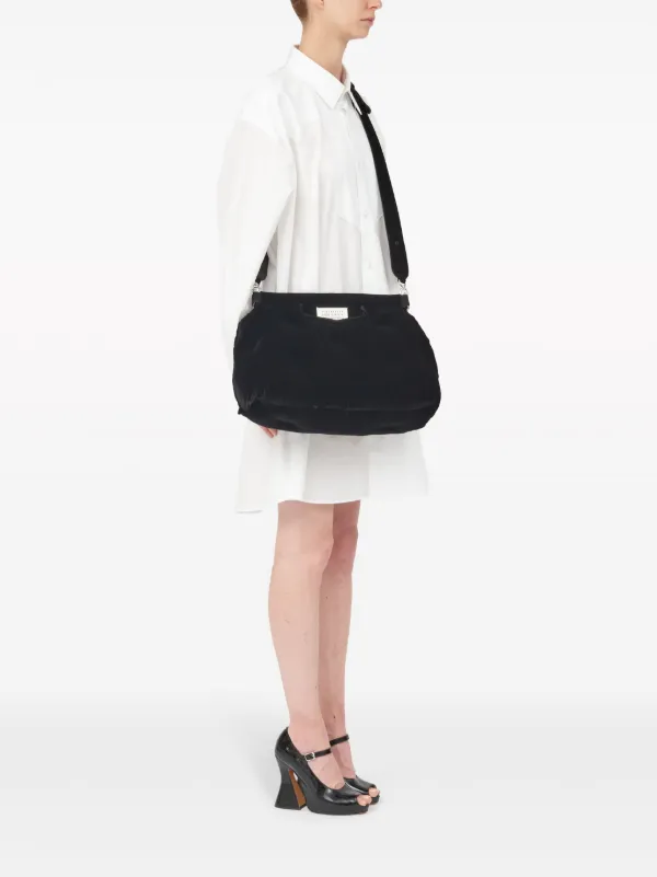 ■Maison Margiela■ Medium Glam Slam Flap Shoulder Bag Black Maison Margiela - BLACK MEDIUM GLAM SLAM BAG – LE LABO STORE