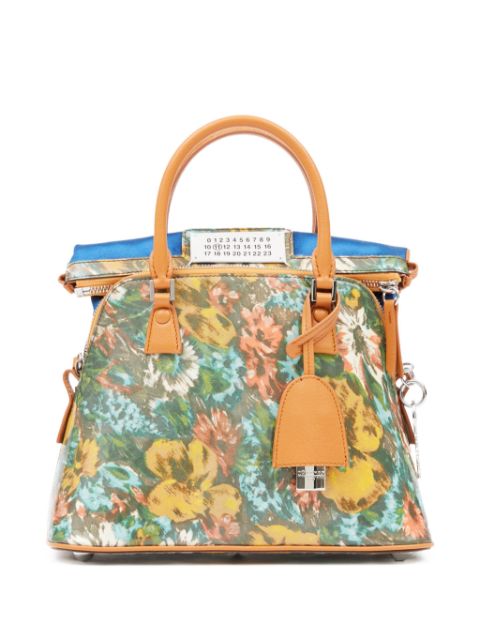 Maison Margiela 5AC Classique floral-print tote bag Men