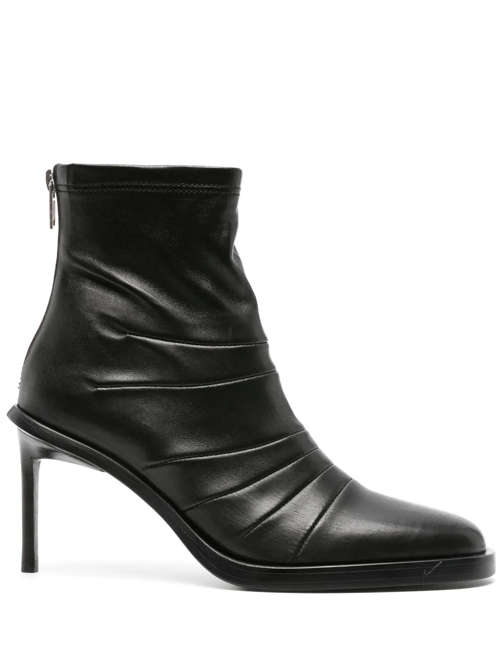 Ann Demeulemeester Hedy 85 mm leren enkellaarzen Zwart