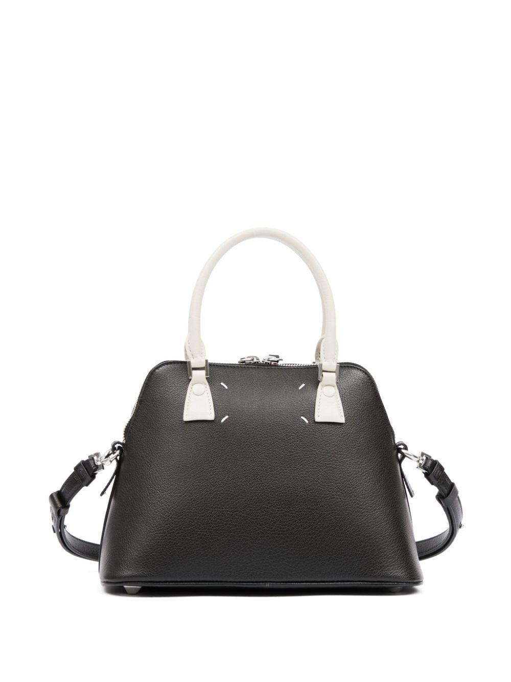 Shop Maison Margiela Mini 5ac Classique Tote Bag In Black