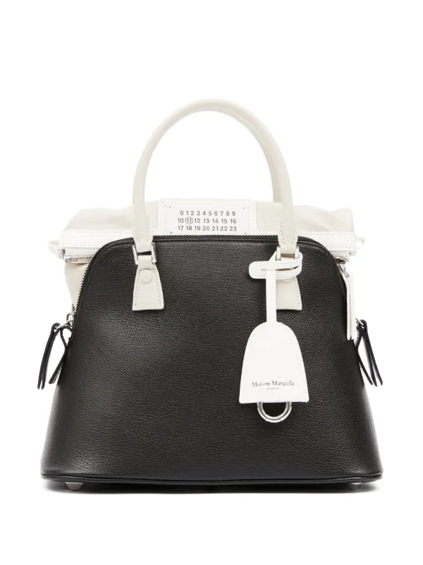Maison Margiela Mini 5AC Classique Tote Bag | Black | FARFETCH