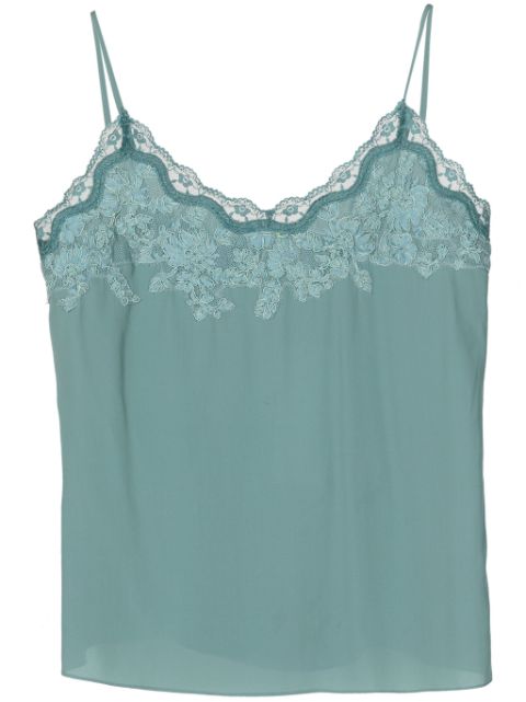 Lethicia Bronstein Amabile lace-trimmed top