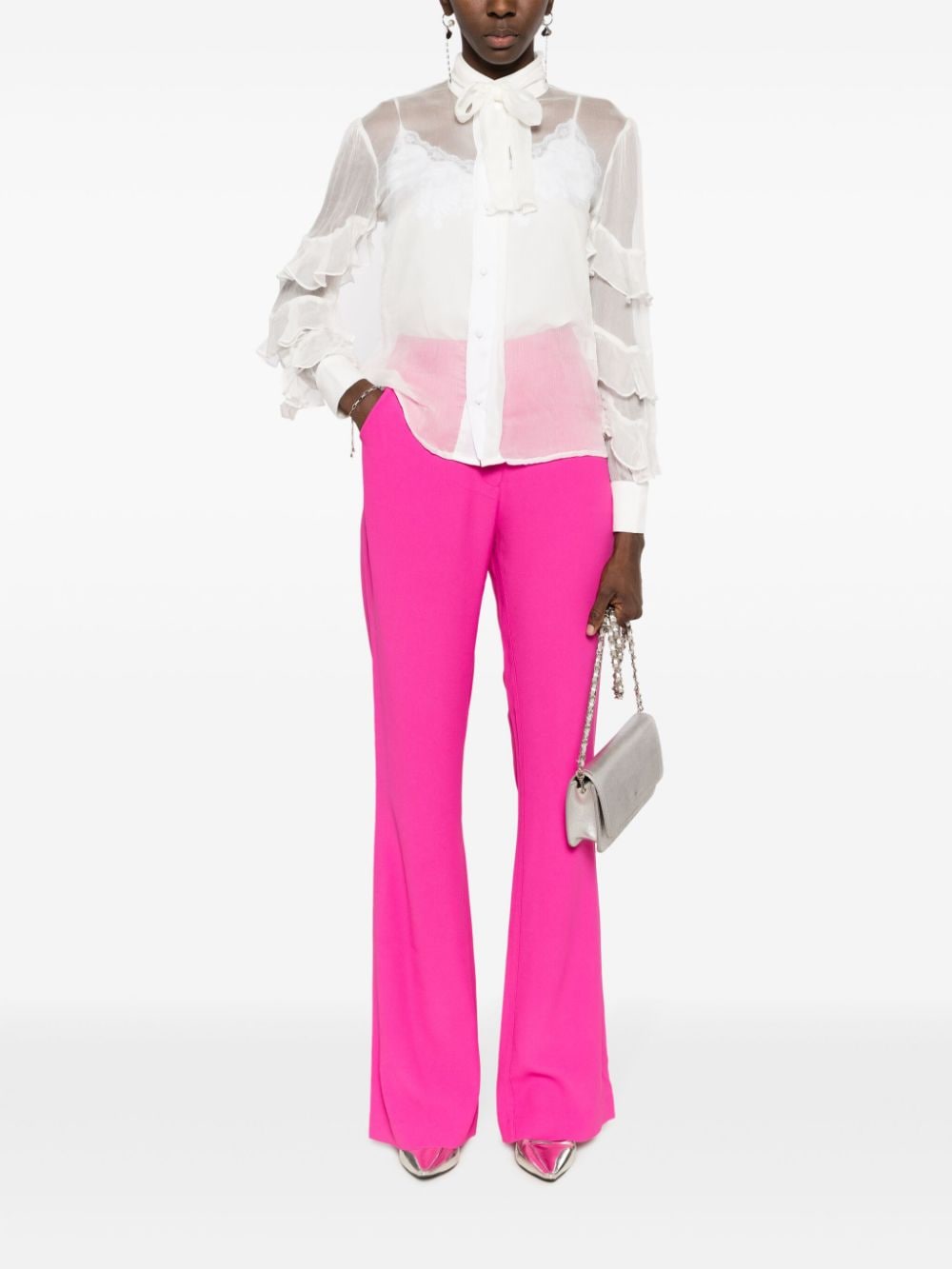 Lethicia Bronstein Flared broek - Roze