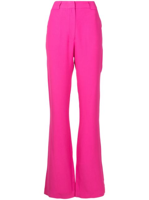 Lethicia Bronstein Ava crepe flared trousers