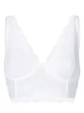 Lethicia Bronstein Alexandra floral-lace bra - White