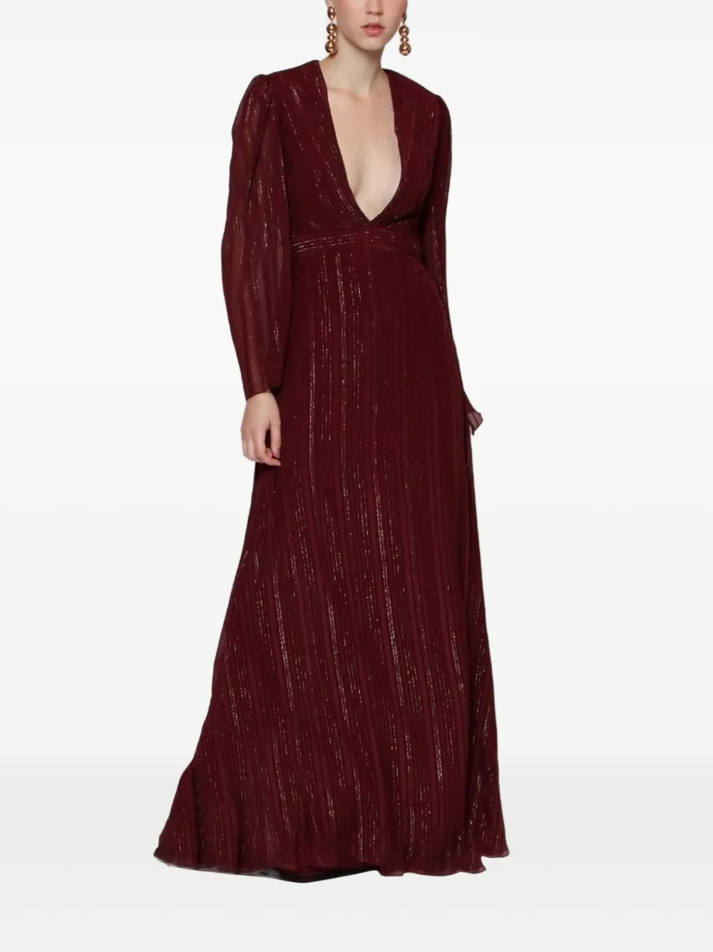 Lethicia Bronstein Atala striped dress - Rood