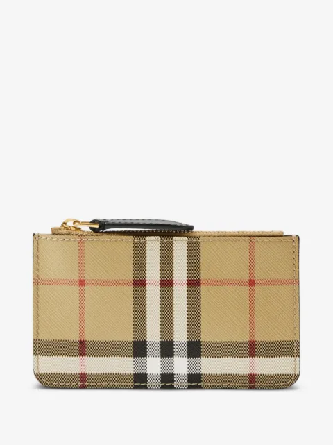 Burberry cartera con motivo Vintage Check