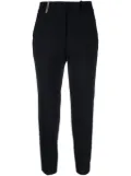 Peserico concealed-fastening tapered trousers - Blue