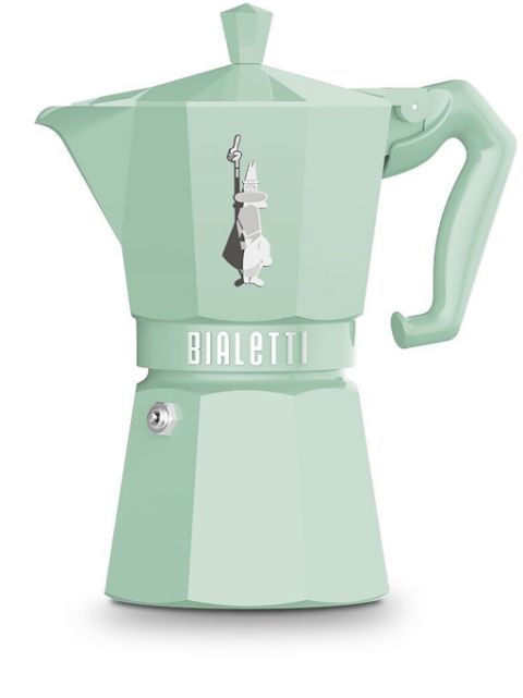 Bialetti صانعة قهوة 'موكا إكسبريس لايزرد-ألفونسو' (187 جم)