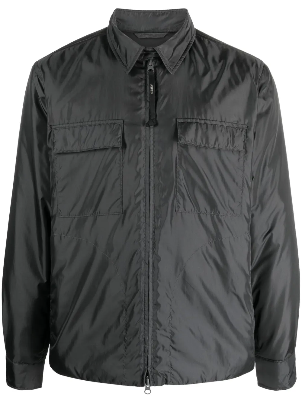 ASPESI zipup spreadcollar Shirt Jacket Farfetch