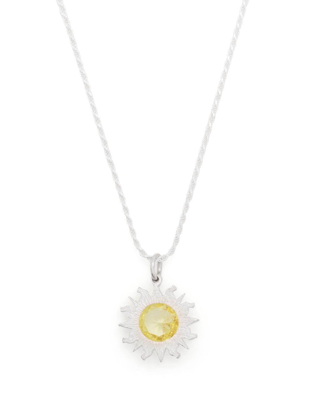 Image 1 of Bleue Burnham Sun statement-pendant necklace