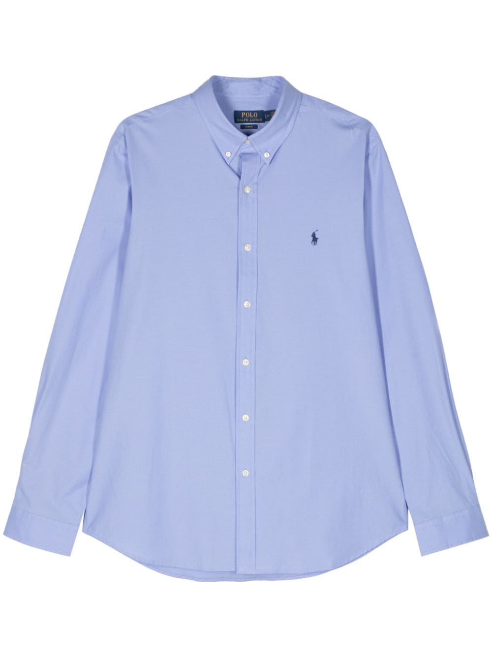 Polo Ralph Lauren Pony-motif Cotton Shirt In Blue