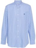 Polo Ralph Lauren Polo Pony checked polo shirt - Blue