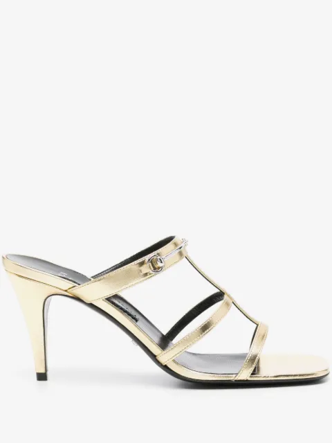 Gucci 75mm horsebit-detail leather sandals
