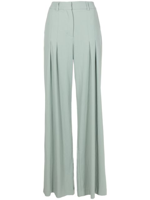 Lethicia Bronstein Alda pleated wide-leg trousers