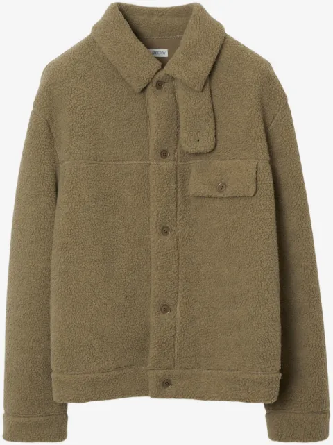 Burberry surchemise à manches longues