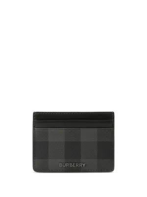 Burberry Grainy Leather TB Money Clip Wallet