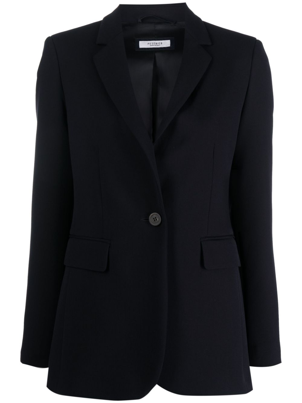 single-breasted notched-lapels blazer