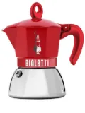 Bialetti Moka Induction Alfonso-print coffee maker (62g) - Red