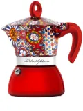 Dolce & Gabbana x Bialetti Moka Induction 2-cup coffee maker - Red