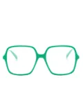 Gucci Eyewear GG oversize-frame glasses - Green