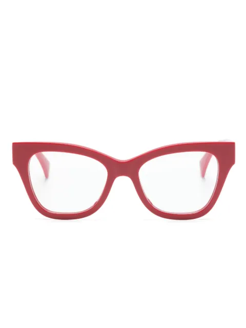 Gucci Eyewear logo-lettering cat-eye glasses