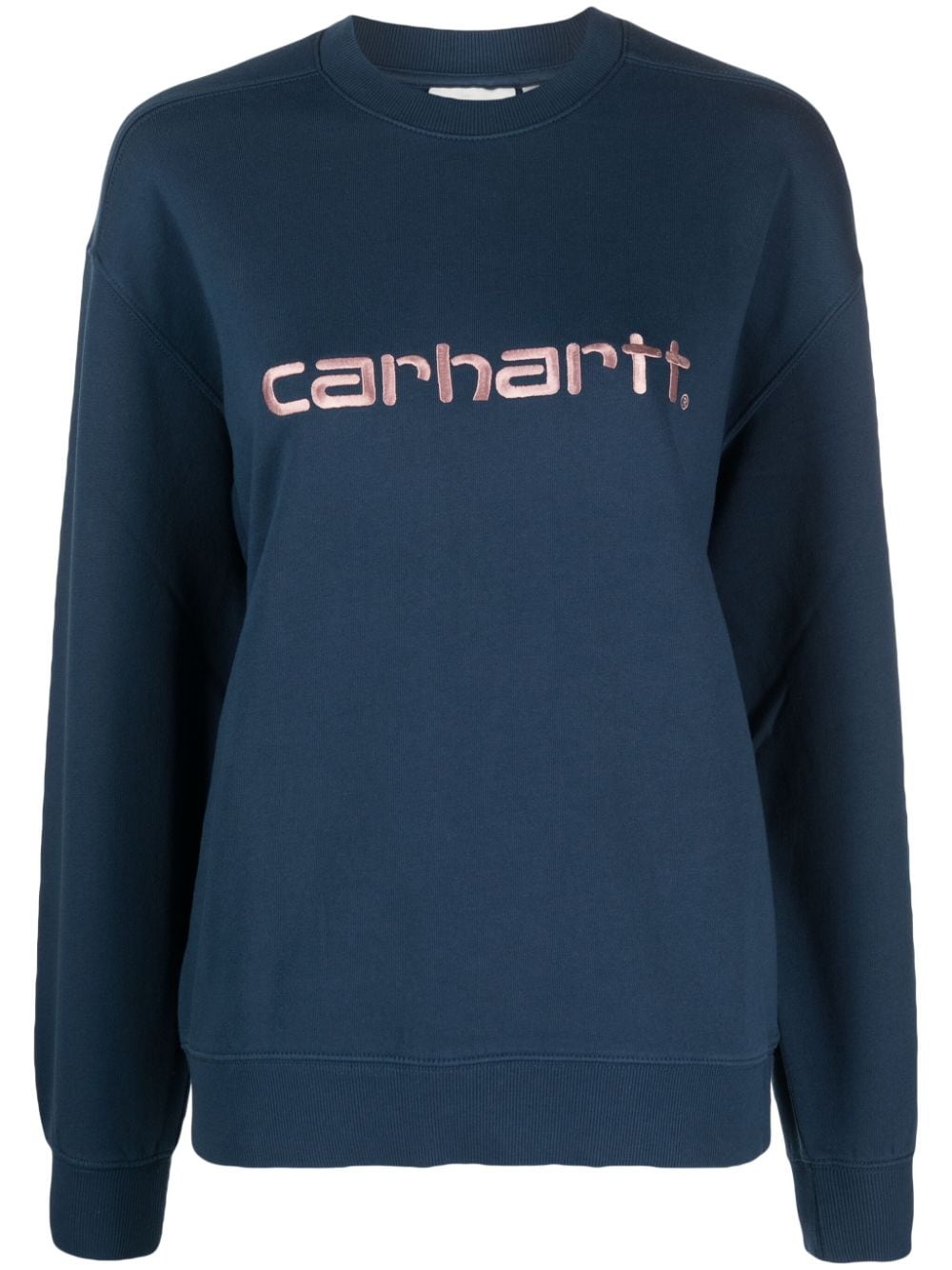 Carhartt WIP Sweater met geborduurd logo Blauw