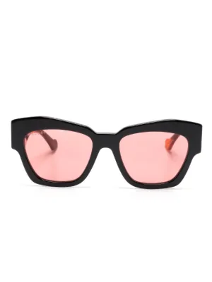 Prada Eyewear トータスシェル キャットアイ サングラス | ブラウン